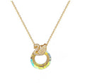 Naszyjnik Golden Swan Aurora Crystal