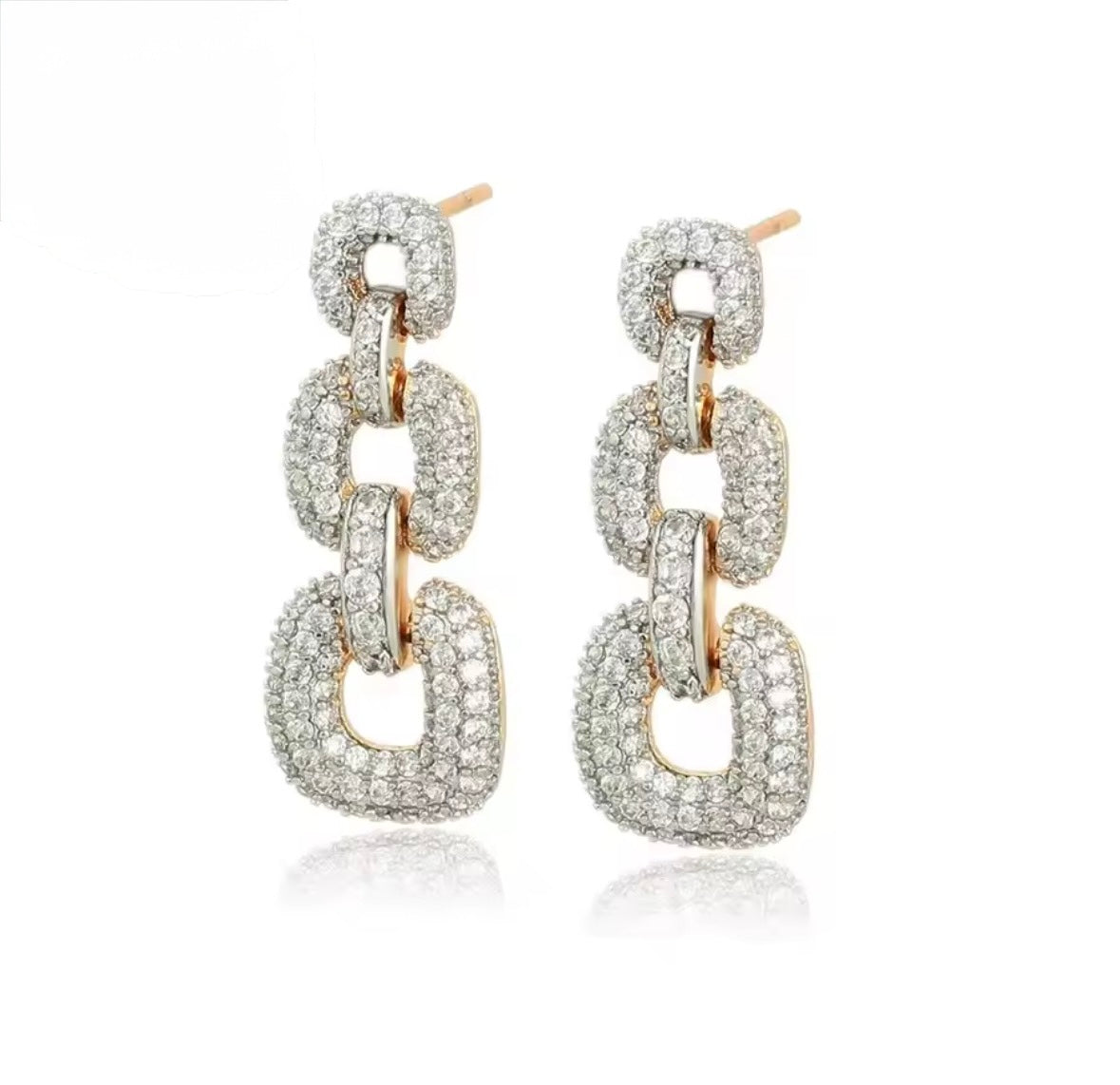 Kolczyki Interlocking Luxury Links