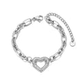 Bransoletka Parisienne Heart Chain