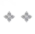 Kolczyki Sztyfty Geometryczne Kwiatuszki Blossom Studs